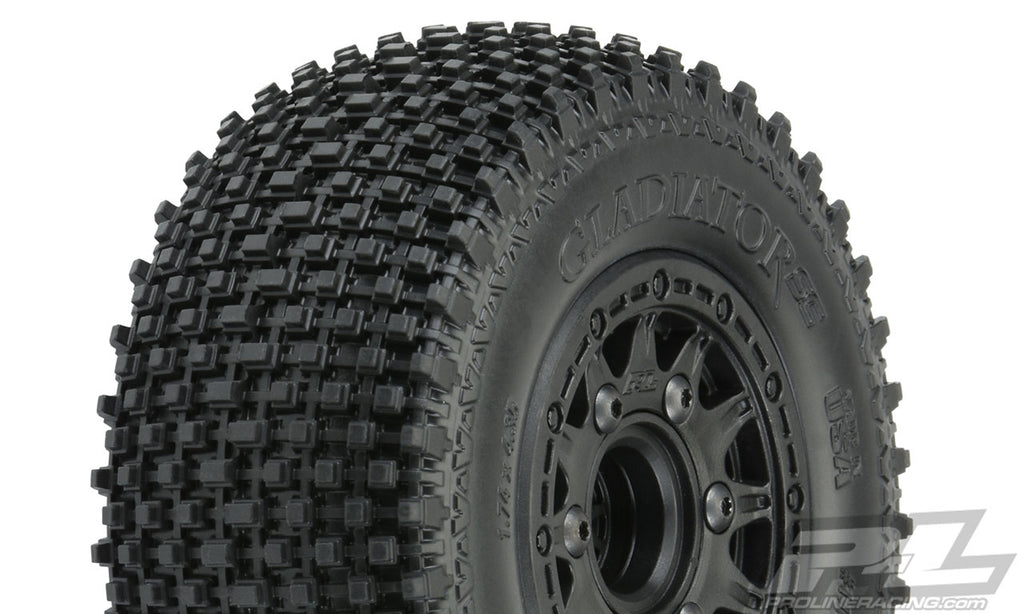 PRO1169-10 1169-10 Gladiator SC 2.2"/3.0" M2 Tires, Raid Black Wheels