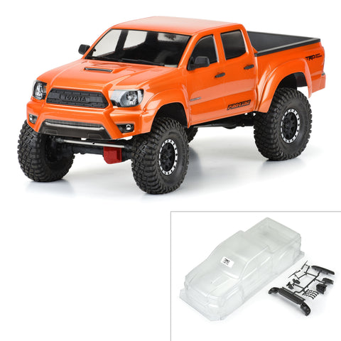 Pro-Line 3568-00 2015 Toyota Tacoma TRD Body, 12.3" WB, Clear