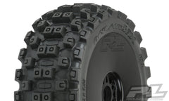 Pro-Line 9067-41 Badlands MX M2 Buggy Tires, Velocity Wheels, Black