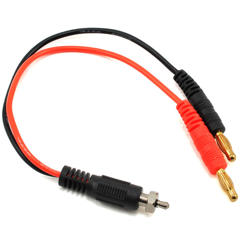 ProTek RC PTK-5240 Glow Ignitor Charge Lead, 4mm Bullet Connector