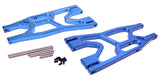 RCE1904BL RCE1904BL Aluminum Lower Suspension Arm Set, Blue, X-Maxx
