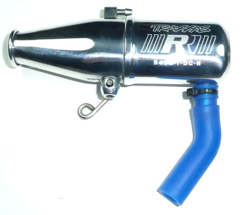 Traxxas 1/10 Revo Tuned Exhaust Pipe & Deflector