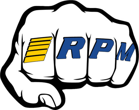 RPM 70020 RPM Fist Logo Decal Sheets