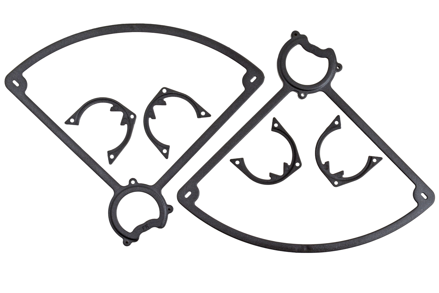 RPM72072 72072 Front Prop Guards, Black, Vista/Ominus