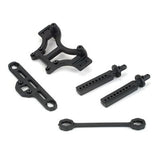 RPM80162 80162 Shock Tower & Body Mounts, Black