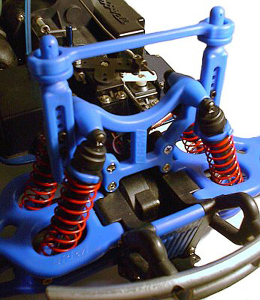 RPM80165 80165 Shock Tower & Body Mounts, Blue