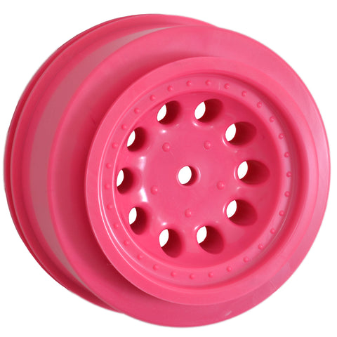 RPM 82327 Front Revolver Short Course Wheels, Pink