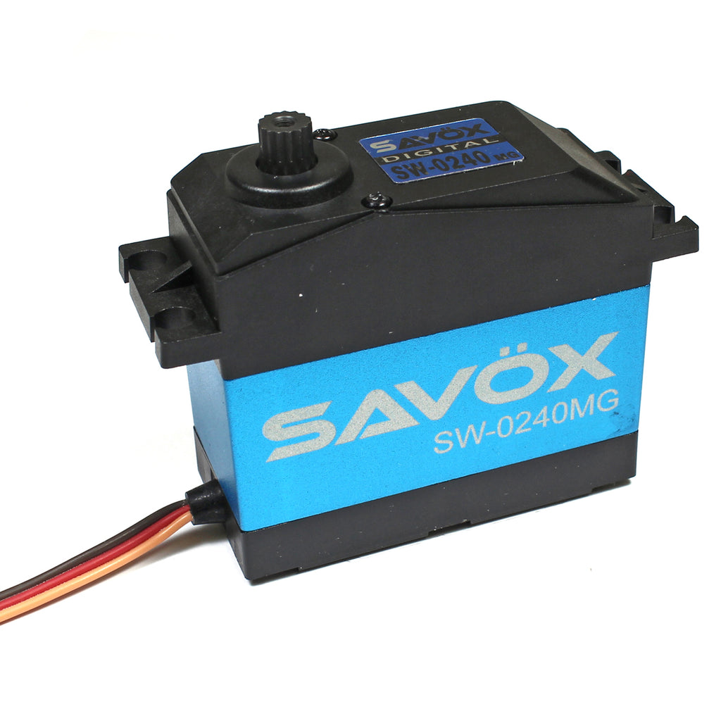 SAVSW0240MG SW-0240MG Waterproof 1/5 Scale 7.4V Digital Servo 0.15sec