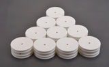 SCHU7468 U7468 Medium Front 1/10 4WD Buggy Wheels, White