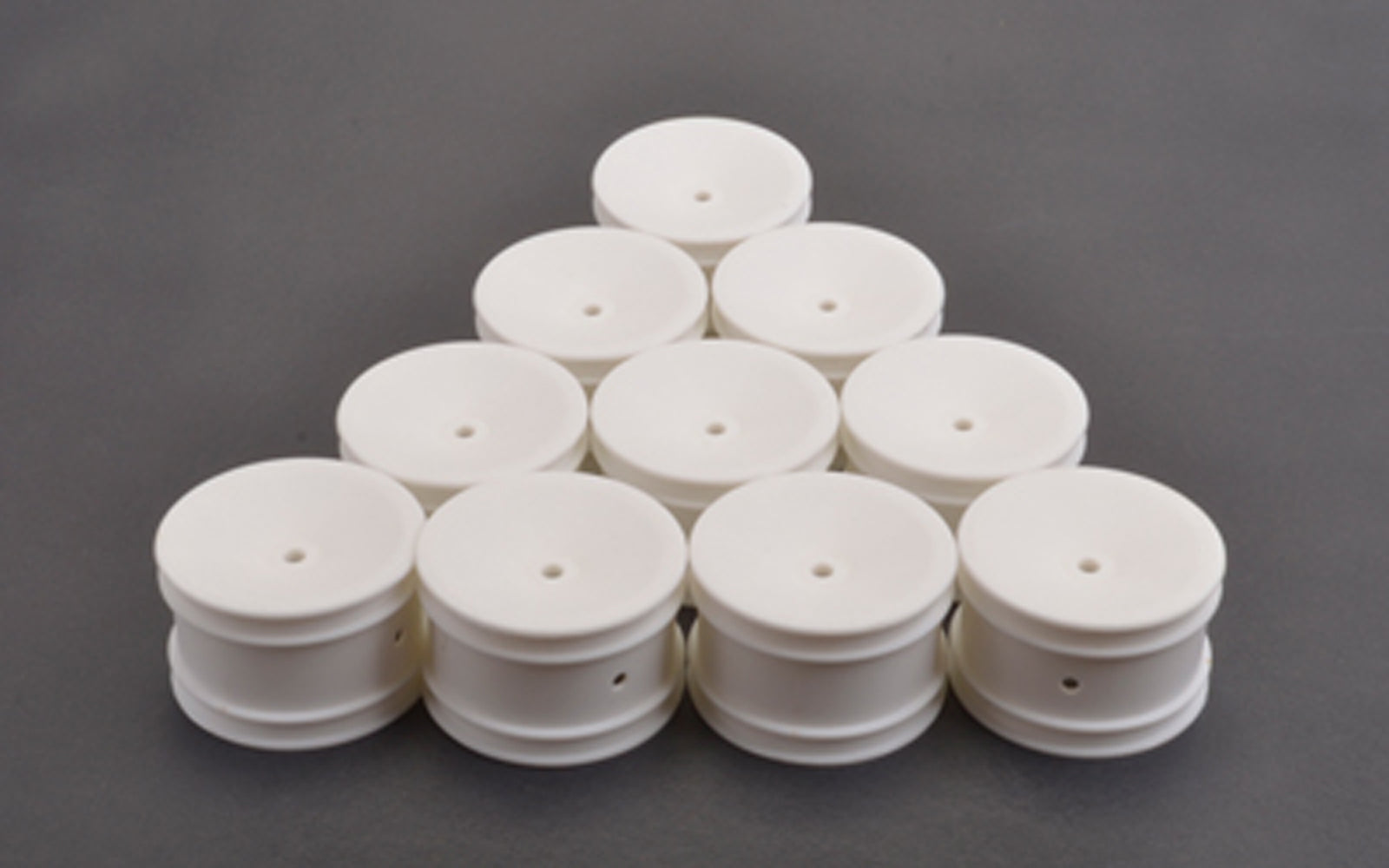 SCHU7469 U7469 Rear Off-Road 1/10 Wheels, 12mm, White