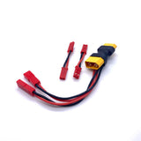 SEHREEFS121 REEFS121 XT60 Dual JST Connector w/ 2 Male-Male Adapters