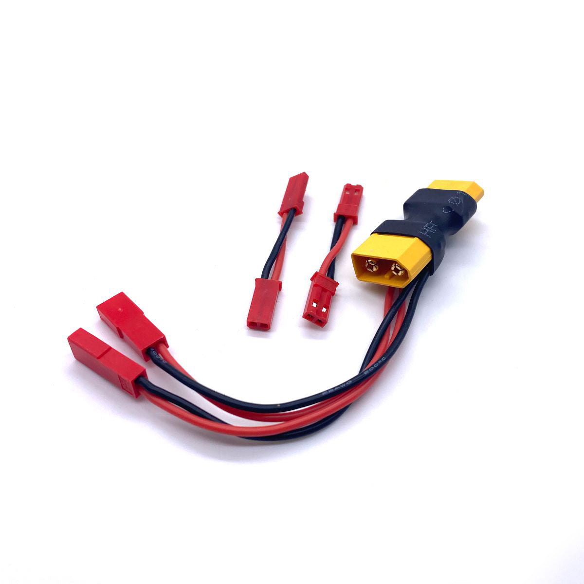 SEHREEFS121 REEFS121 XT60 Dual JST Connector w/ 2 Male-Male Adapters
