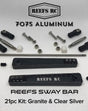 SEHREEFS17 REEFS17 Hard Anodized Aluminum Sway Bar Kit, Gray, 21 pc