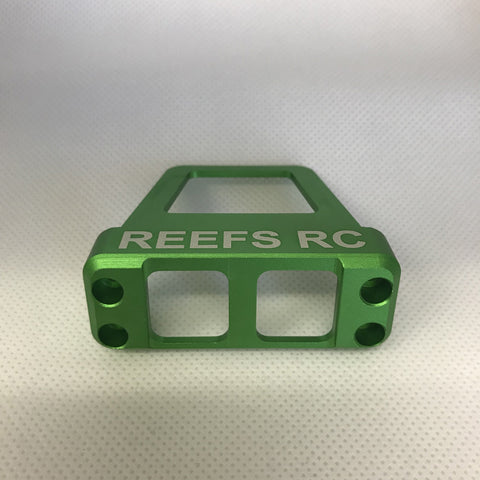 Reef's RC REEFS19 Machined Aluminum Servo Shield, Green
