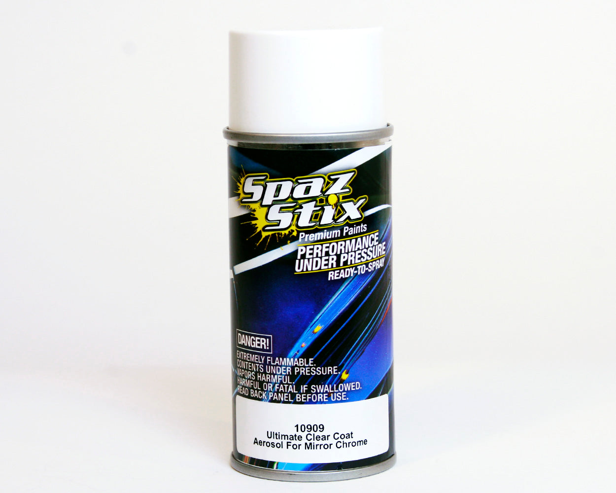 SZX10909 10909 Aerosol Paint, Ultimate Clear Coat for Mirror Chrome