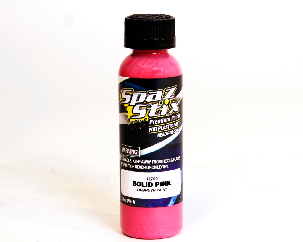 SZX12700 12700 Solid Pink Airbrush Ready Paint, 2oz