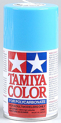 Tamiya 86003 PS-3 Polycarb Spray Paint, Light Blue