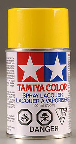 Tamiya 86006 PS-6 Polycarb Spray Paint, Yellow