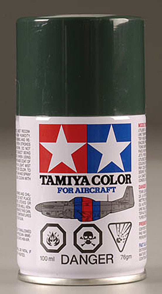 TAM86521 86521 AS-21  Lacquer Spray Paint Dark Green 2 (IJN)