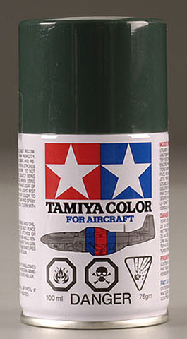 Tamiya 86521 AS-21  Lacquer Spray Paint Dark Green 2 (IJN)
