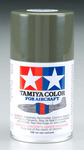 Tamiya 86530 AS-30 Lacquer Spray Paint, Dark Green 2 (RAF)
