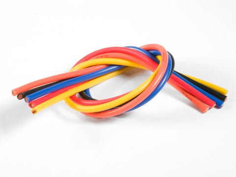 Tq Wire Products 1305 Wiring Kit, 13 Gauge, Blck/Blue/Red/Org/Ylw