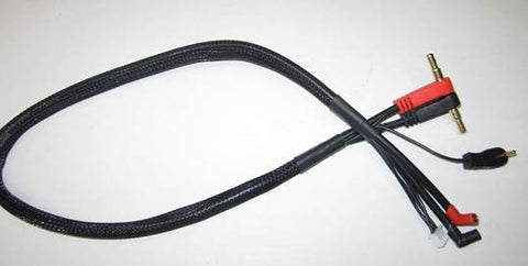 Tq Wire Products 2722 2S Charge Cable, X6 Strain Reliefs