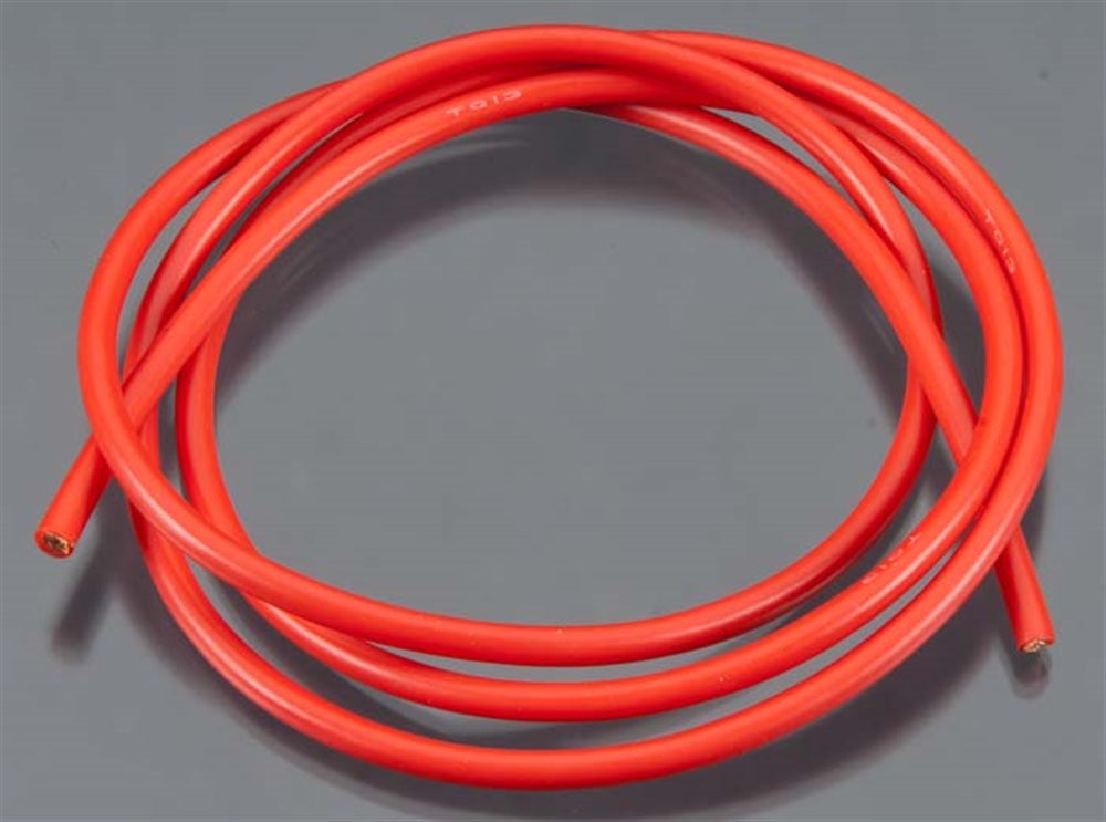 TQW1334 1334 13 Gauge Wire, 3' Red