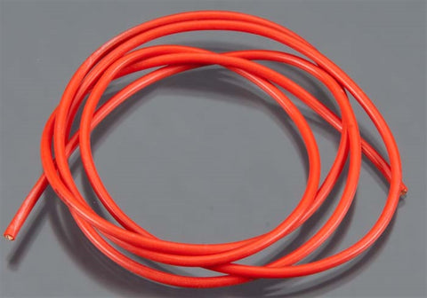 Tq Wire Products 1634 16 Gauge Super Flexible Wire, 3', Red