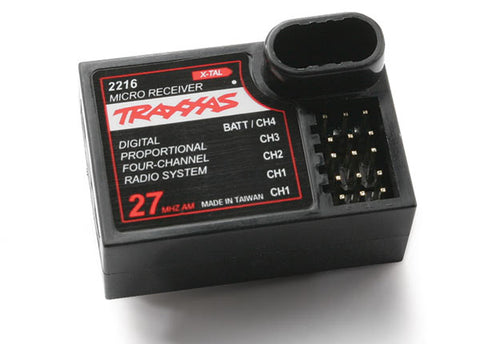 Traxxas 2216 AM 27MHz 4-Channel Micro Receiver