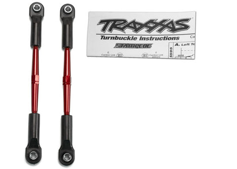 Traxxas 2336X Aluminum Turnbuckles, 61mm, Red