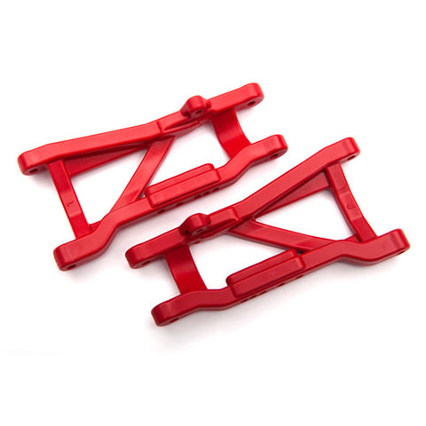 Traxxas 2555R Rear Suspension Arms, Heavy Duty, Red