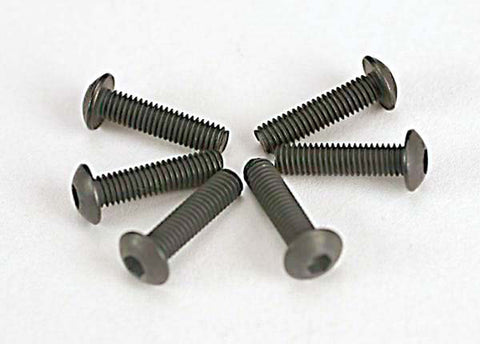 Traxxas 2578 Button Head Machine Screws, 3x12mm