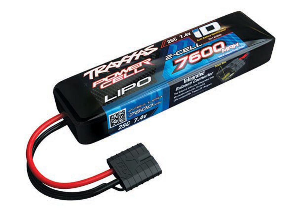 TRA2869X 2869X Power Cell 2S Lipo Battery, 25C 7600mAh