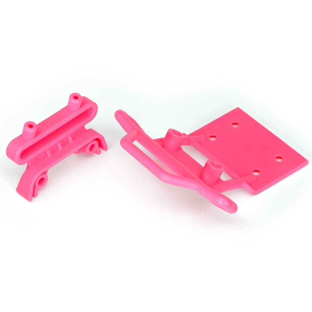 TRA3621P 3621P Front Bumper & Mount, Pink