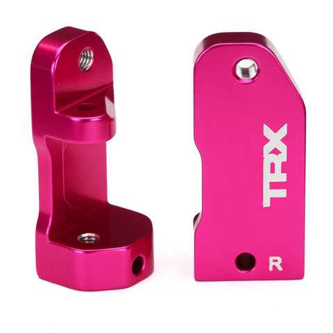 Traxxas 3632P Aluminum Caster Blocks, 30-degree, Pink