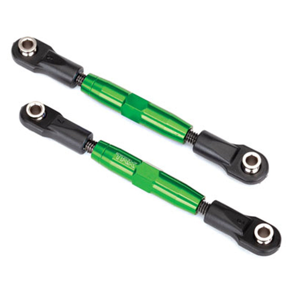 TRA3643G 3643G Rear Aluminum Camber Link Turnbuckle, 83mm, Red