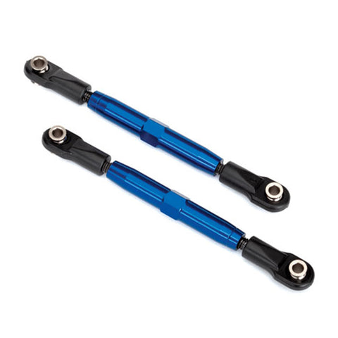 Traxxas 3644X Left & Right Camber Link Turnbuckle, 73mm, Blue