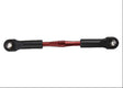 TRA3738 3738 Rear Aluminum Turnbuckle, 49mm, Assembled, Red