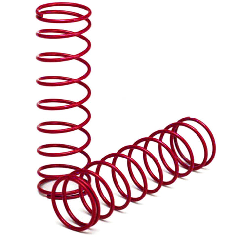 Traxxas 3758R Front Springs, Red