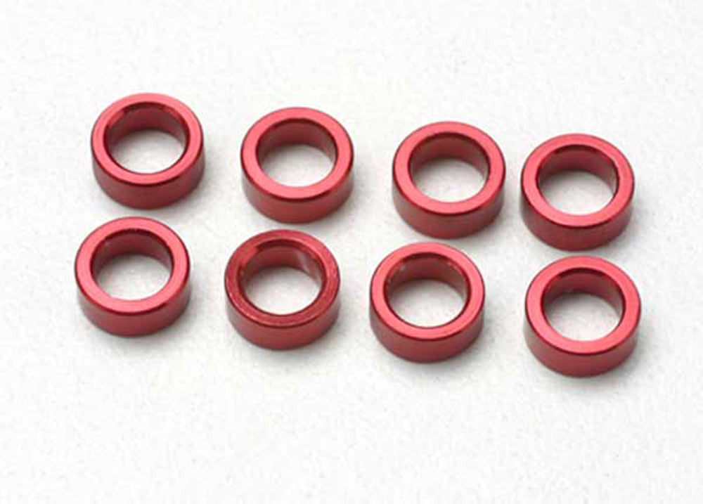 TRA5133 5133 Aluminum Pushrod Spacer, Red