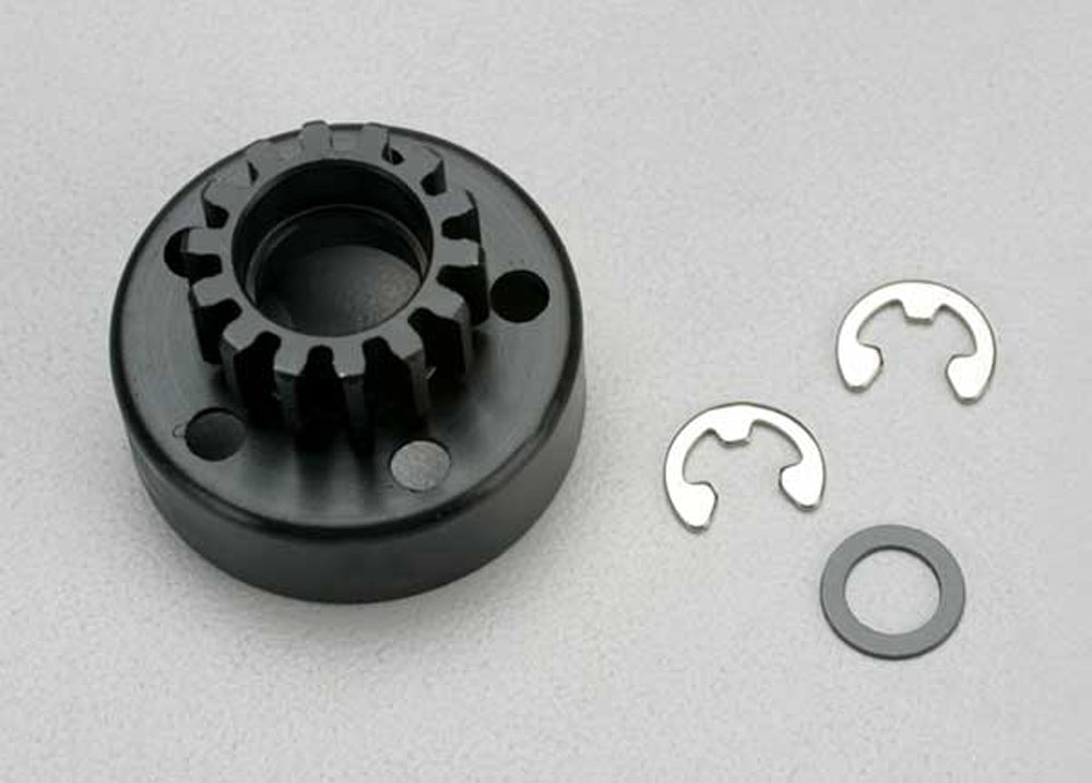 TRA5214 5214 Clutch Bell, 14T, Fiber Washer & E-Clips