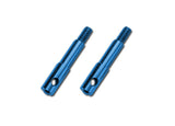 TRA5537X 5537X Front Left & Right Aluminum Wheel Spindles, Blue