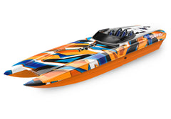 Traxxas 57046-4-ORNGR DCB M41 Widebody 40" Race Boat w/ TSM, Orange
