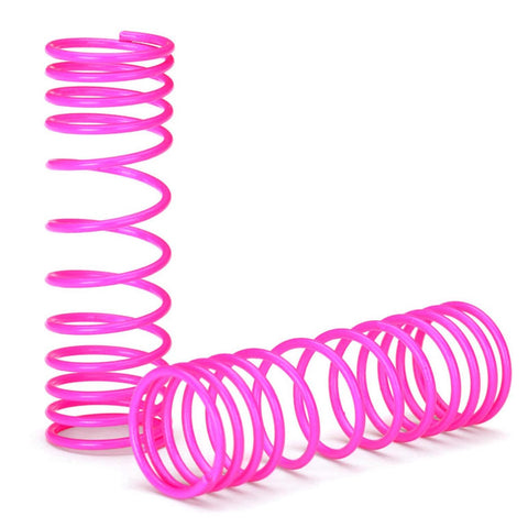 Traxxas 5857P Front Springs, Progressive Rate, Pink