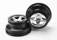 TRA5874 5874 SCT Beadlock Style Wheels, Satin Chrome