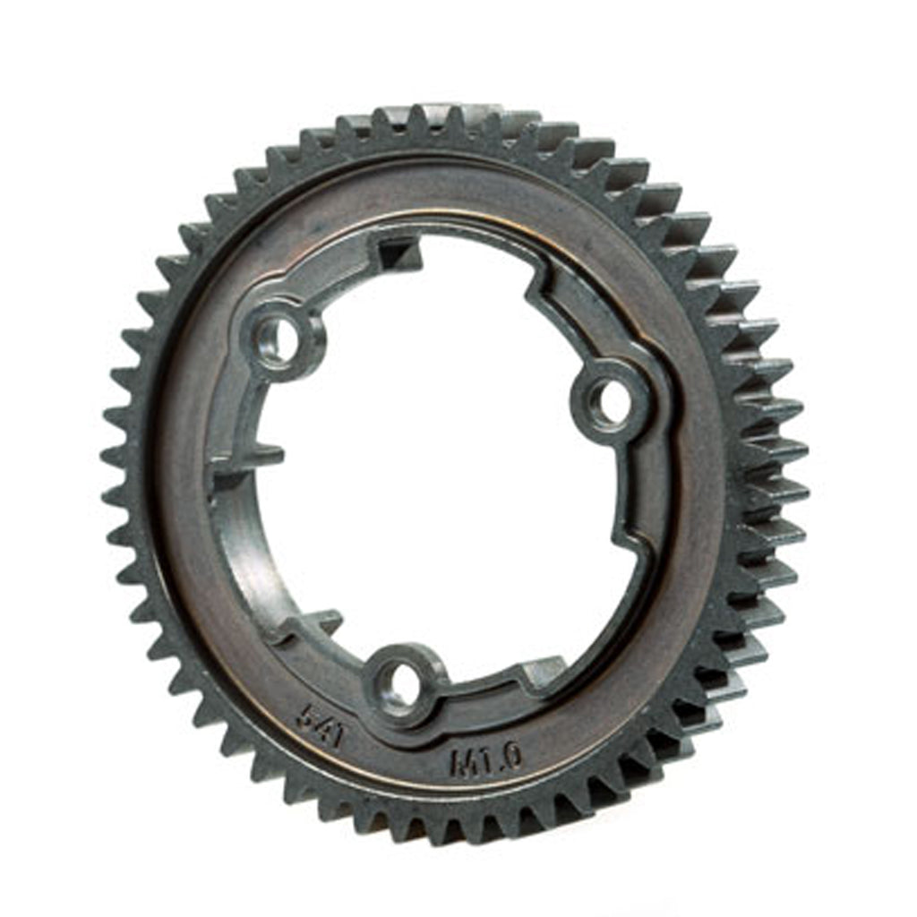 TRA6449R 6449R Spur Gear, Steel, M1.0, 32P, 54T, Wide Face