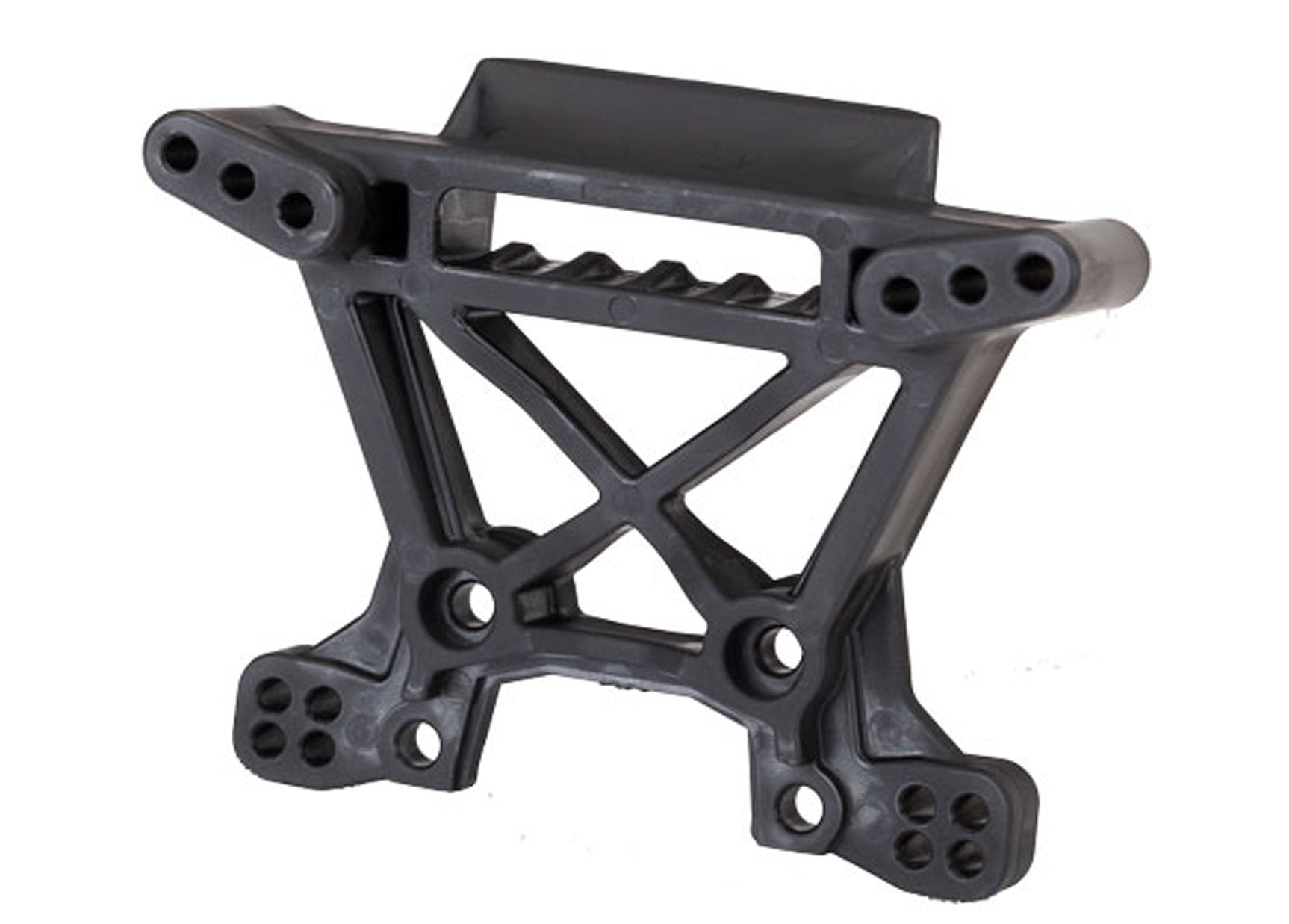 TRA6739 6739 Plastic Front Shock Tower, Black