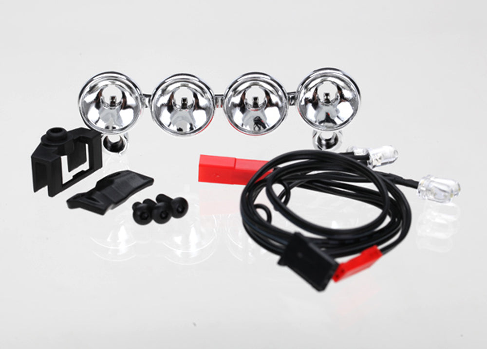 TRA6784 6784 Chrome LED Lightbar & Clear Lights