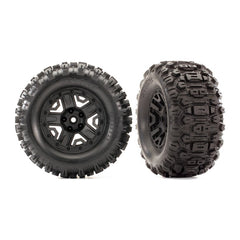 TRA6792 6792 Sledgehammer Tires, 2.8" Wheels, Black